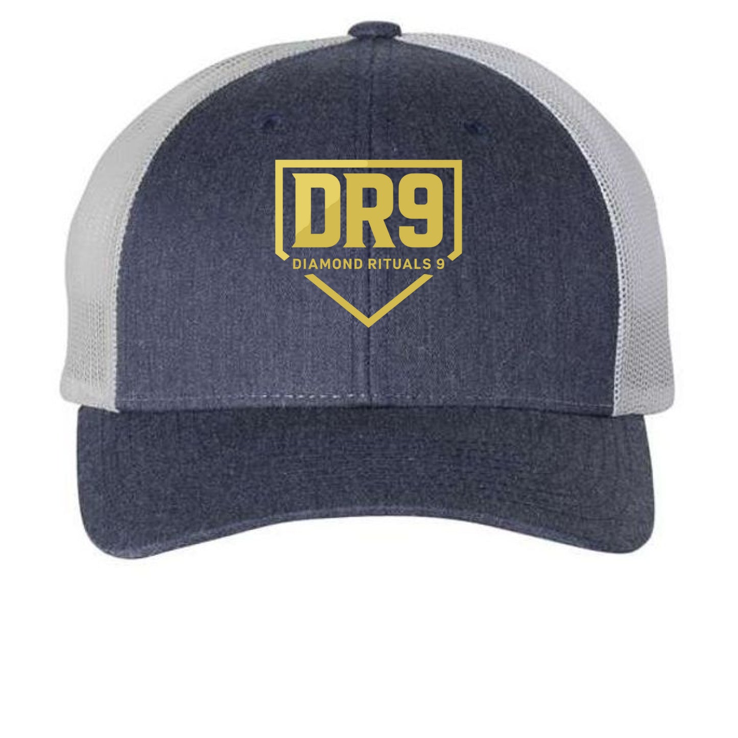 Heather Navy/ Silver - FRONT