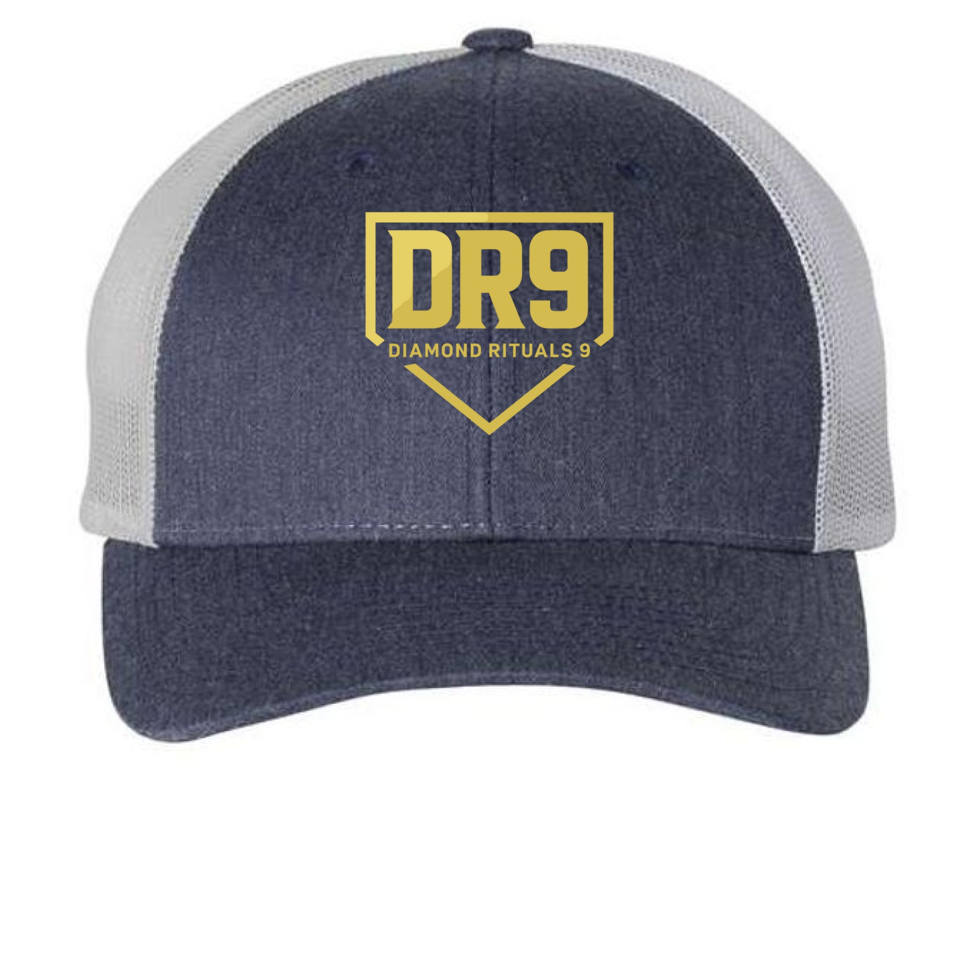 Heather Navy/ Silver - FRONT